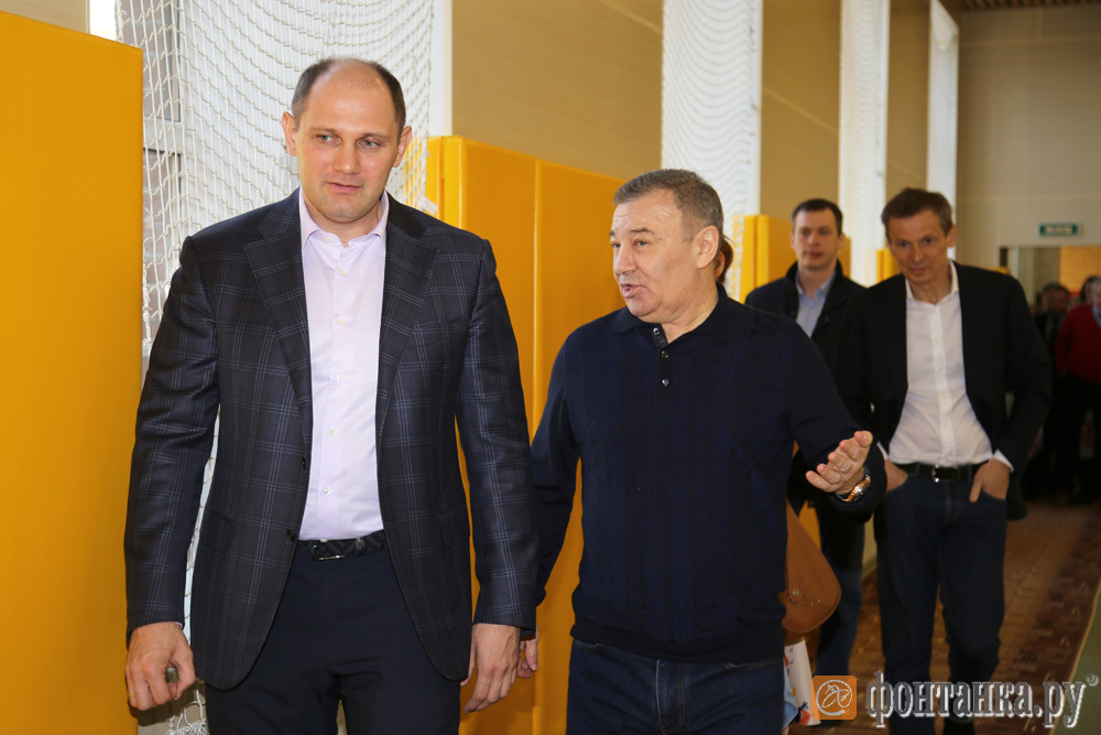 Михаил Рахлин и Аркадий Ротенберг